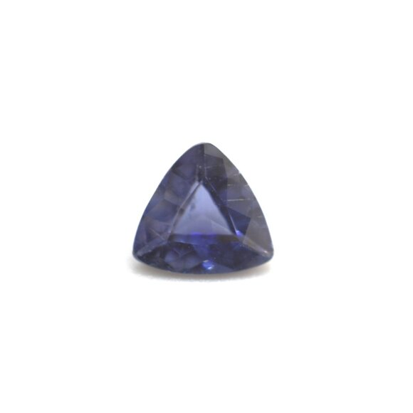 Rare California Benitoite Trillion Cut Gemstone .14 carat - Picture 1 of 4